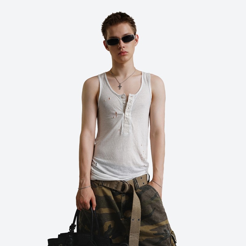Ripped Tank Top